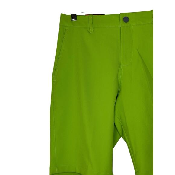 NWT Puma Golf Mens Jackpot Shorts 28 UPF 50+ Performance Fit 10” Inseam Greenery - Picture 2 of 13
